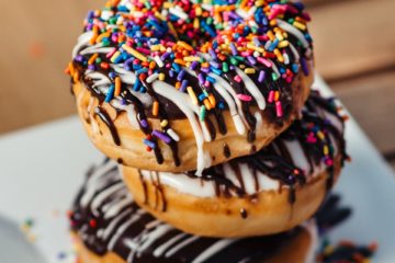 doughnut with toppings