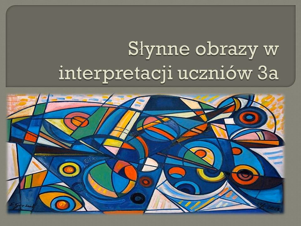 Jak napisać podsumowanie opisu obrazu?