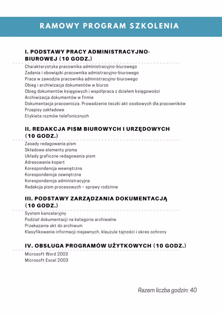 Jakie wykształcenie jest wymagane do pracy w biurze?