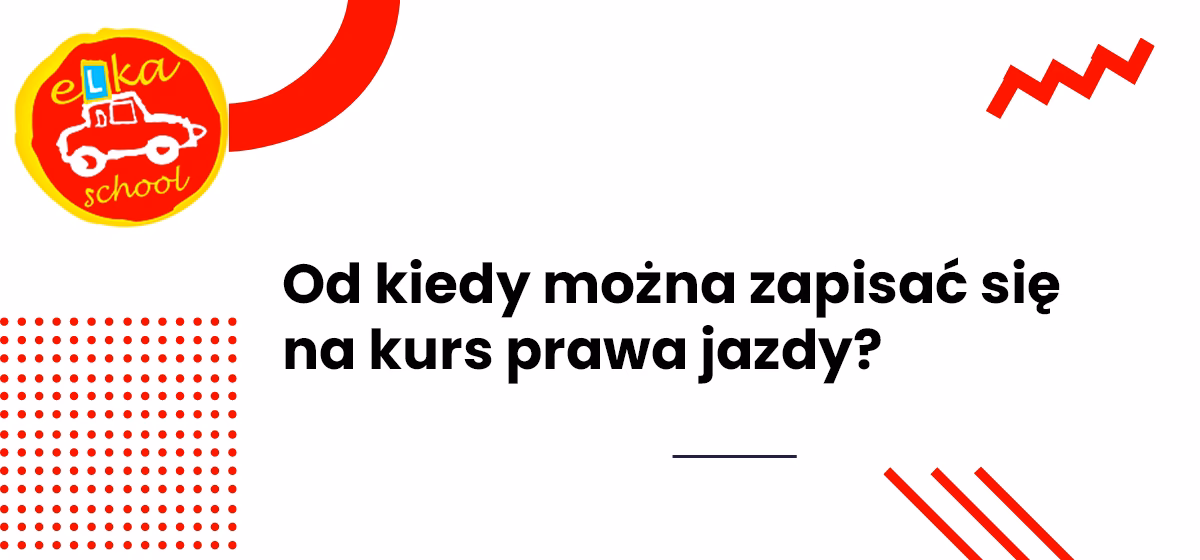 Od czego zaczyna się kurs na prawo jazdy?