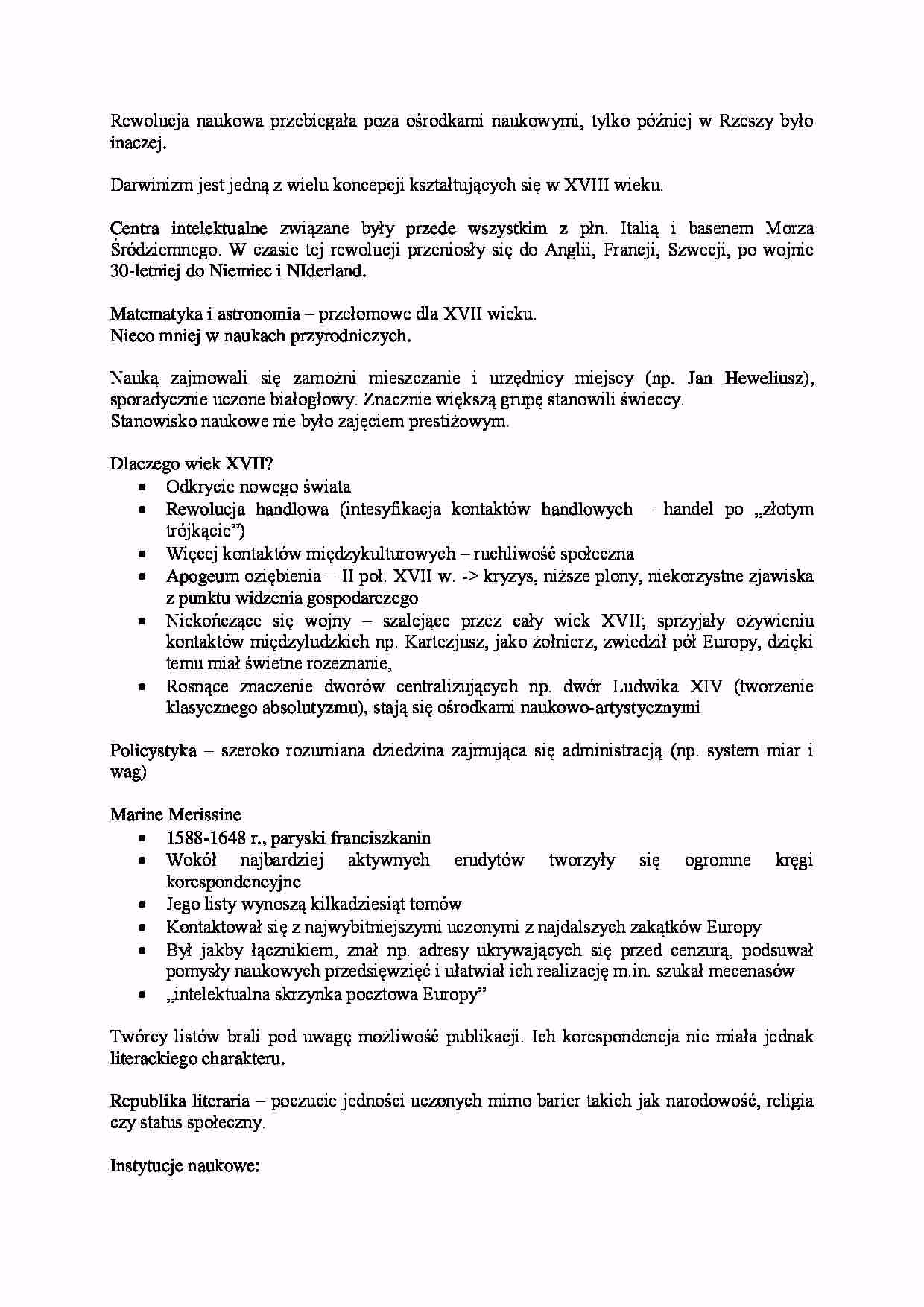 Dlaczego rozpoczęła się rewolucja naukowa?
