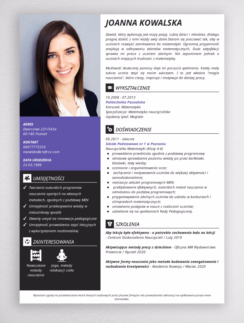 Jak wpisać stopień naukowy w CV?
