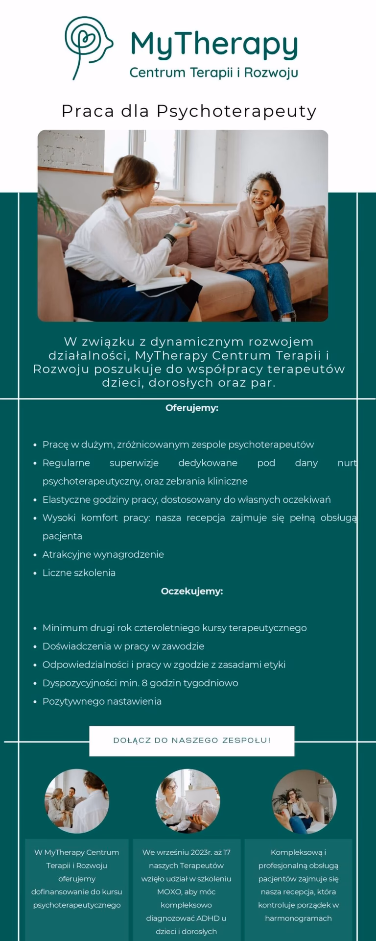 Kiedy można pracować jako psychoterapeutą?