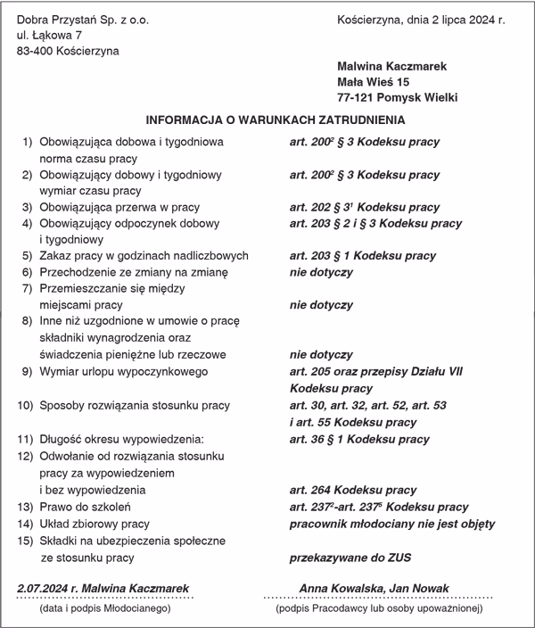 Ile dni urlopu przysługuje praktykantowi?