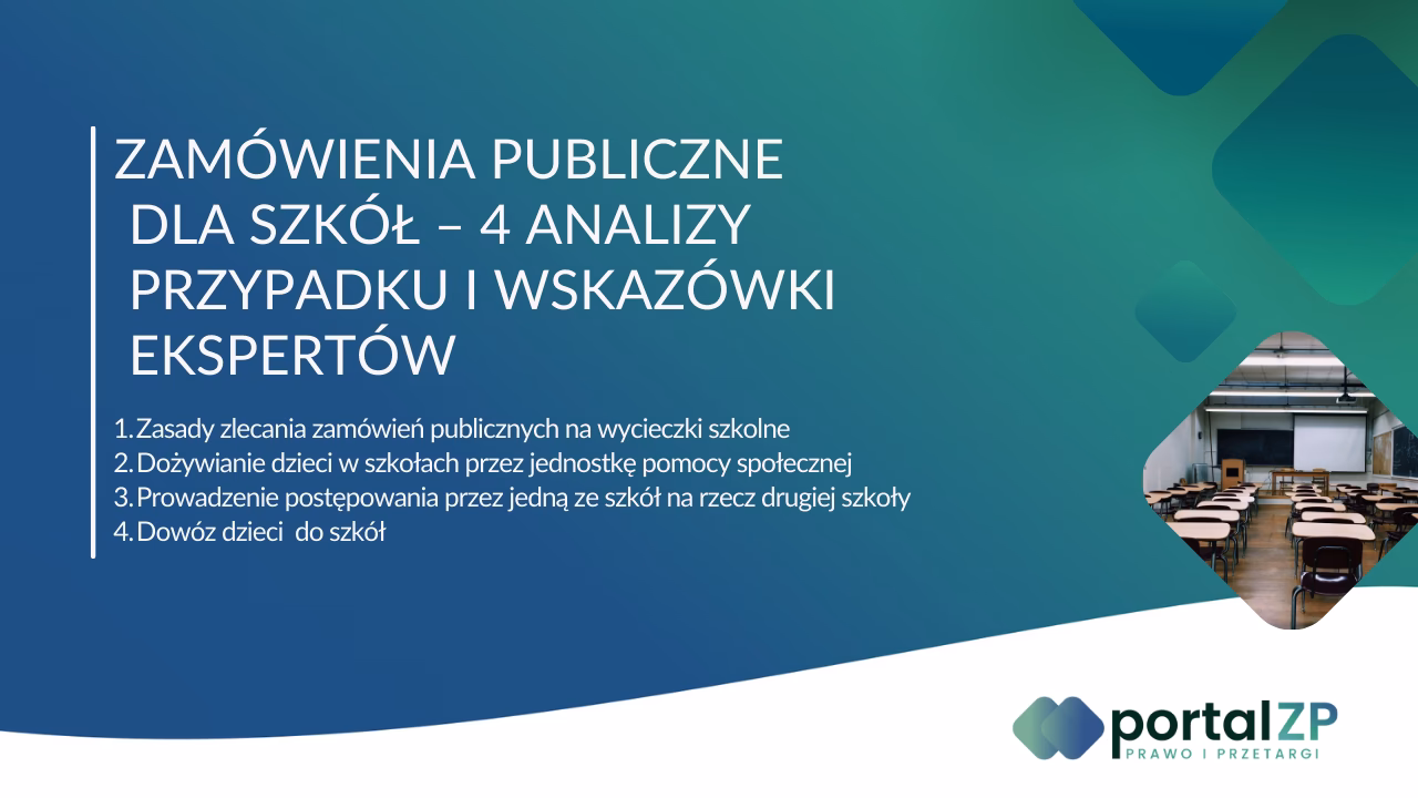 Czy szkoła musi mieć regulamin zamówień publicznych?