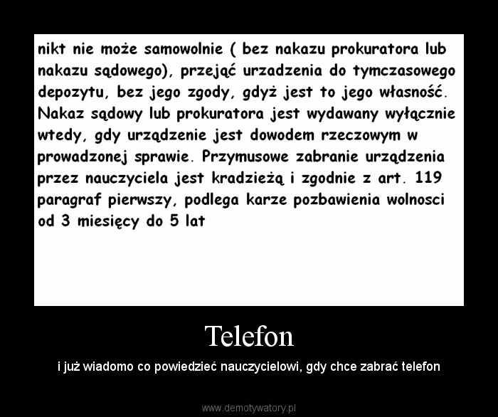 Czy mam prawo zabrać dziecku telefon?