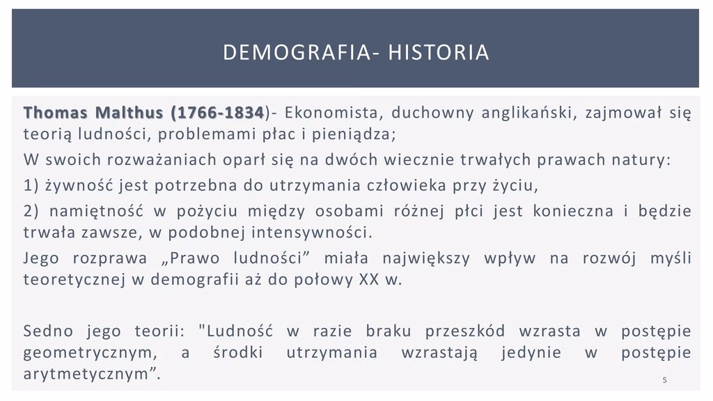 Na czym polega demografia?