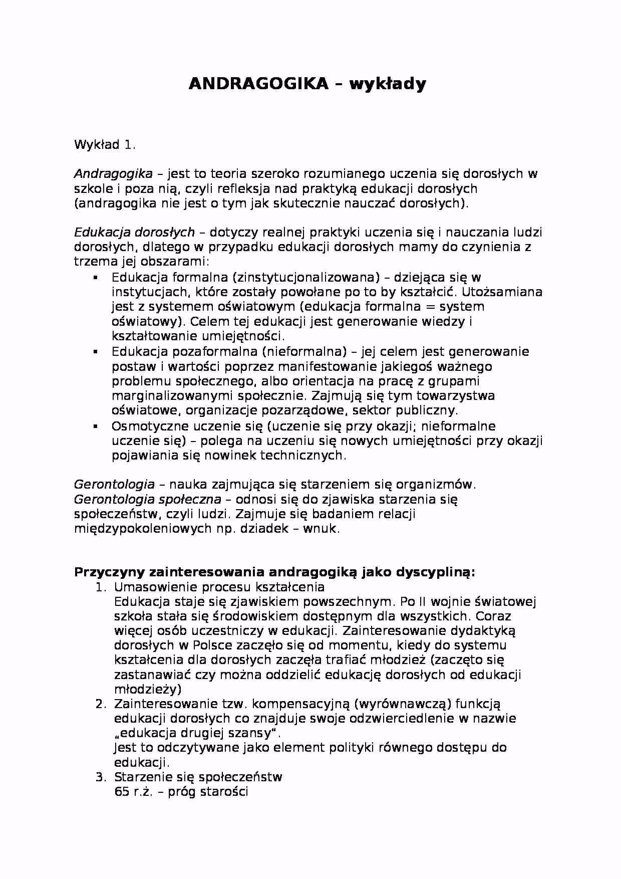 Jakie są metody nauczania dorosłych?