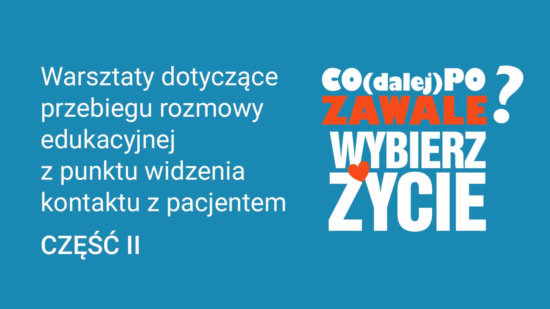 Na czym polega edukacja pacjentów z zawałem mięśnia sercowego?