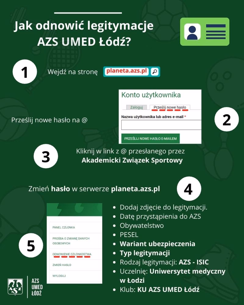 Jak zapłacić za legitymację UMED Łódź?