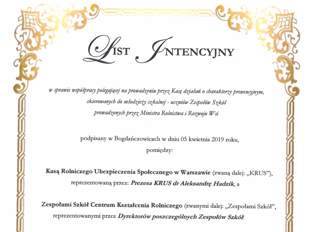 Jakie są konsekwencje zerwania listu intencyjnego?