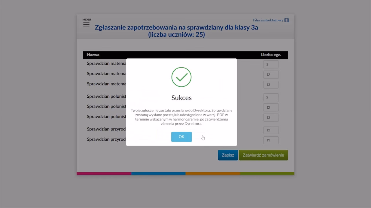 Czy można nie zdać testu trzecioklasisty?