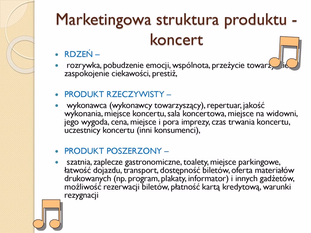 Co obejmuje struktura produktu?