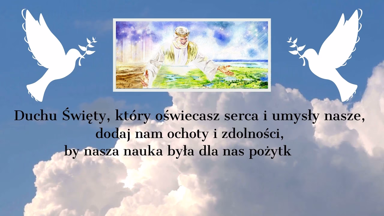 Jak brzmi modlitwa przed nauka?