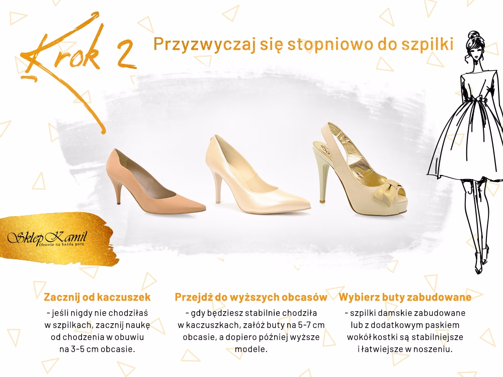 Jak przyzwyczaić nogi do szpilek?