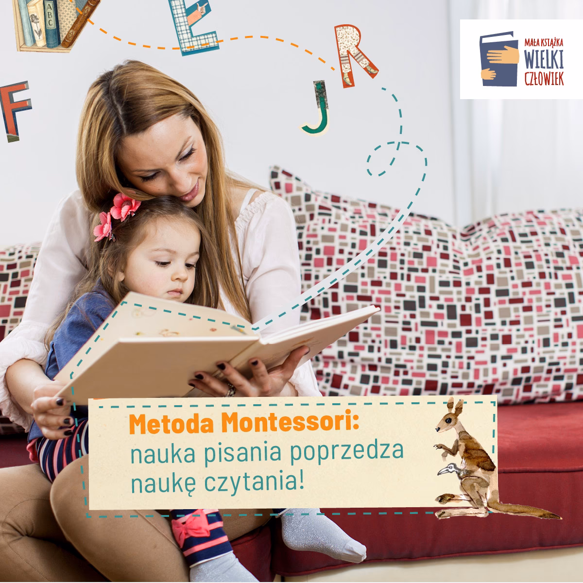 Jak Montessori uczy czytania i pisania?