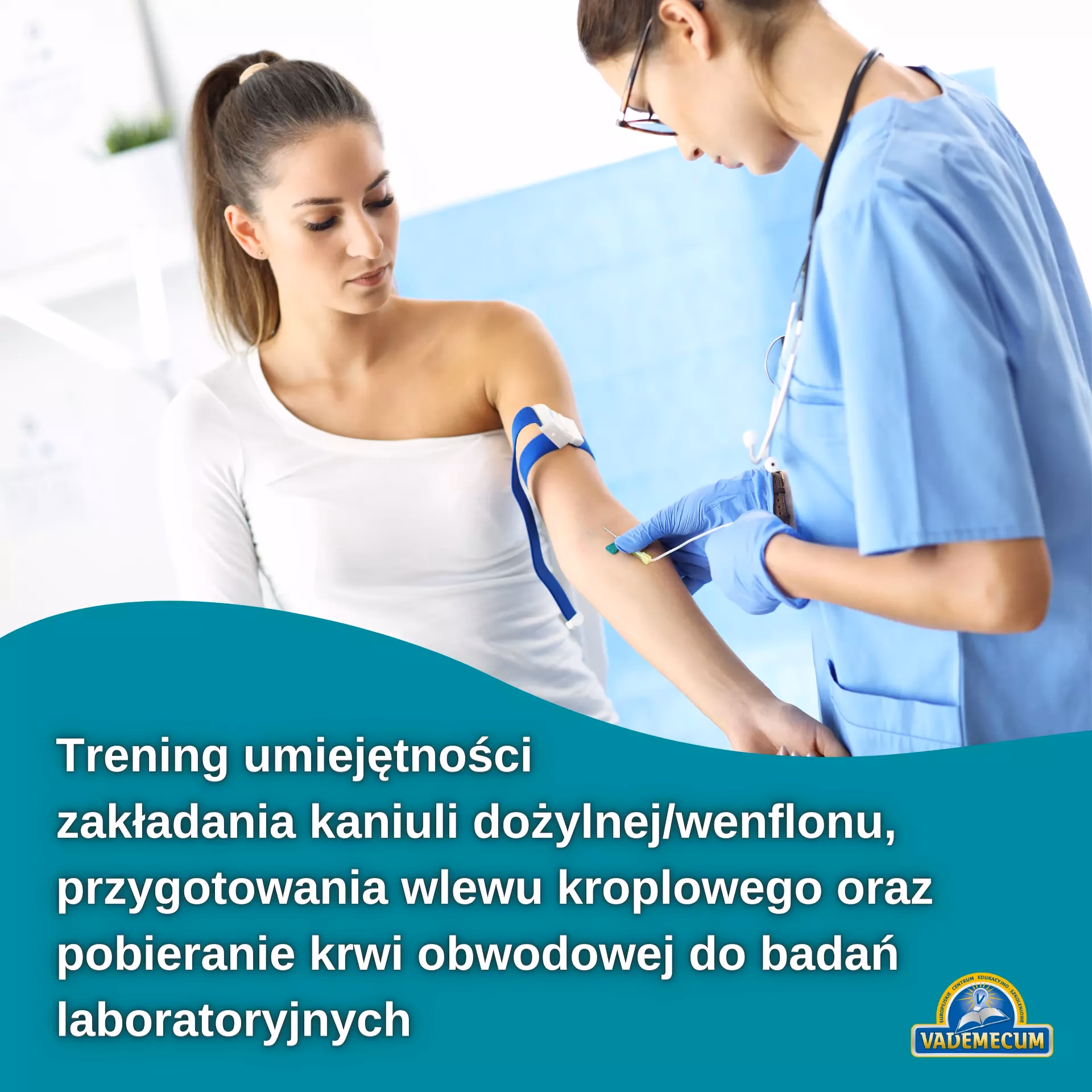 Dlaczego nie można założyć wenflonu?