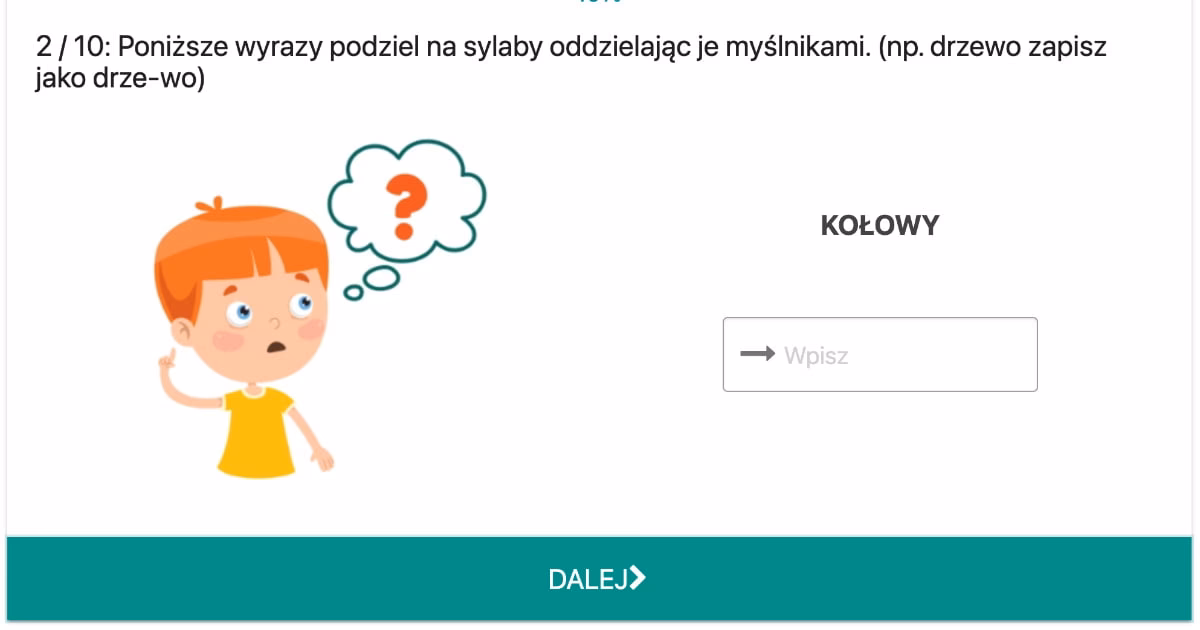 Jak dzielimy wyraz na sylaby?