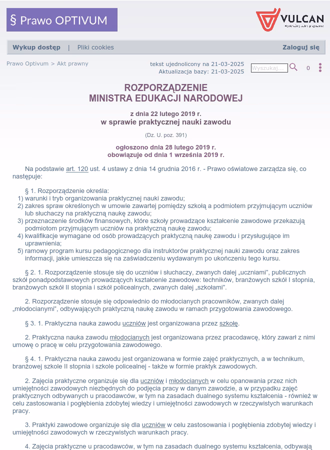 Ile godzin nauczyciel praktycznej nauki zawodu?